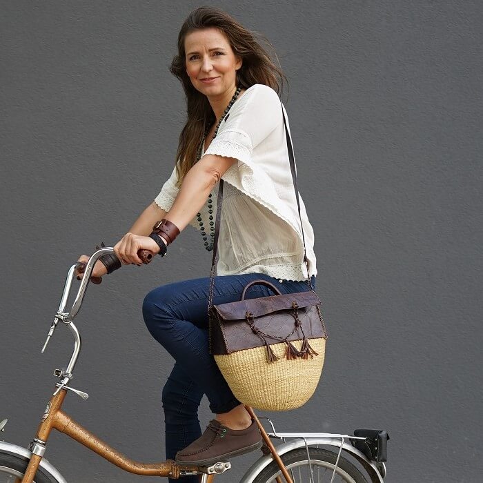 Punutud õlakott DAINA Woven shoulder-bag DAINA Mondo