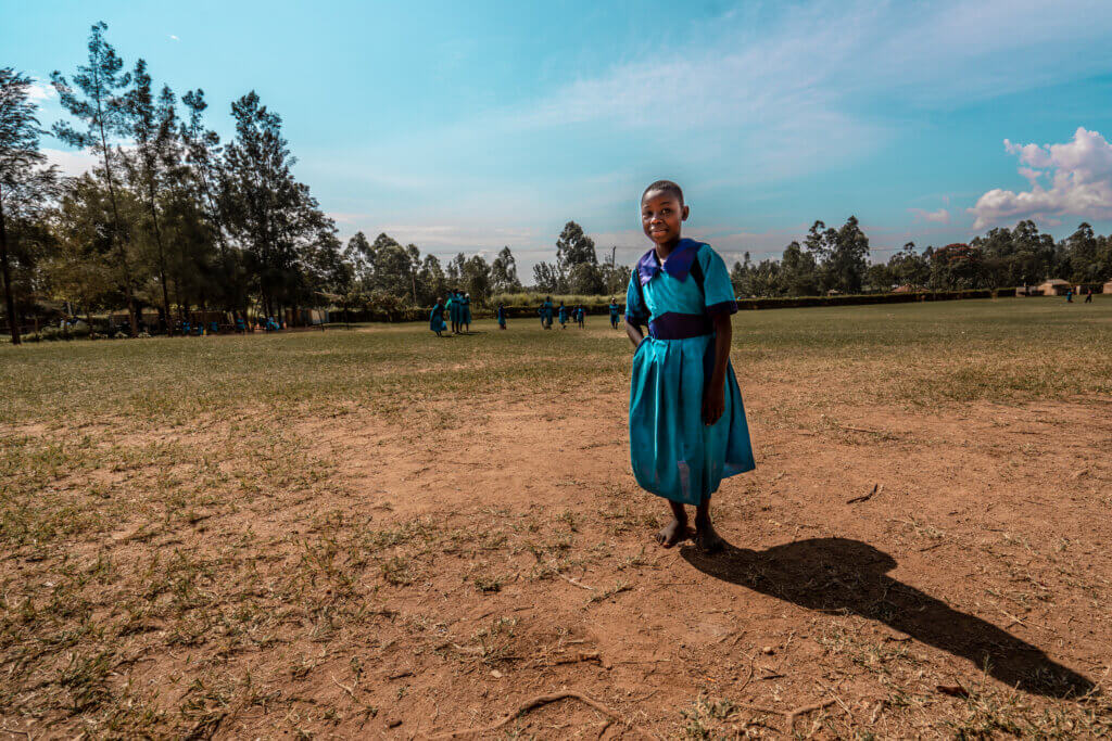 Kenya schoolgirl